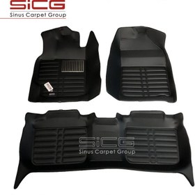 تصویر کفپوش سه بعدی تویوتا کمری 