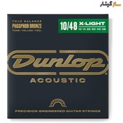 تصویر سیم گیتار آکوستیک دانلوپ مدل Dunlop PHOSPHOR BRONZE 10-48 