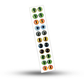 تصویر چشم رزینی عروسک کد 52 