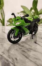 تصویر ماکت موتور کاوازاکی نینجا ZX10R سبز 