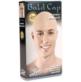 تصویر کیت کلاه طاسی و میکاپ مرون KMP-BC Mehron Bald Cap Make Up Kit 