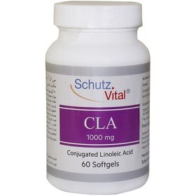 تصویر سافت ژل سی ال ای 1000 میلی گرم Schutz Vital CLA 1000 mg