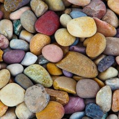 تصویر قلوه سنگ یا سنگ‌های رودخانه‌ای 