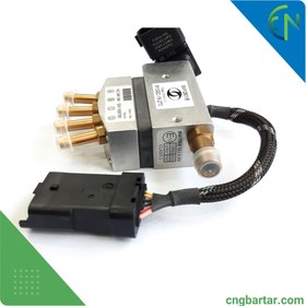 تصویر ریل سوخت کروز اصلی ایتالیا مناسب پژو سمند و پراید 