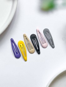 تصویر گیره موی تق‌تقی - یاسی 