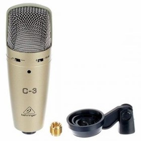 تصویر میکروفن استودیویی بهرینگر Behringer C-3 Studio Condenser Microphone Behringer C-3 Studio Condenser Microphone