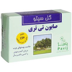 تصویر صابون تی تری گل سیتو مناسب پوست های چرب ۱۲۵ گرم Gol Cito Tea Tree Soap For Oily Skin 125 g