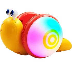 تصویر اسباب بازی حلزون موزیکال حرکتی Musical moving snail toy