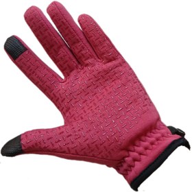 تصویر دستکش بیس زنانه تاچدار 