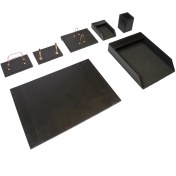 تصویر ست لوازم اداری رومیزی مدل S147 مجموعه 7عددی مبلمونسرا مدل 204811 