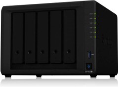 تصویر ذخیره ساز تحت شبکه برند Synology مدل DS1522+ 5 Bay Desktop NAS - ارسال 15 الی 20 روز کاری 