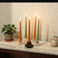 تصویر شمع های قلمی دستساز مدل نوک تیز ست 2 عددی خرید مستقیم از تولید کننده 