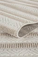 تصویر کرم فرفری نرم بژ Oeko-Tex دارای مجوز اتاق نشیمن سالن آشپزخانه بالکن فرش کودکان Yumuşak Bukleli Krem Bej Oeko-Tex Sertifikalı Oturma Odası Salon Mutfak Balkon Çocuk Halısı