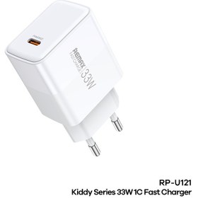 تصویر شارژر دیواری ریمکس مدل 33W RP-121 ا Remix wall charger model RP-121 