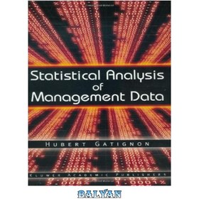 تصویر دانلود کتاب Statistical Analysis of Management Data تجزیه و تحلیل آماری داده های مدیریت