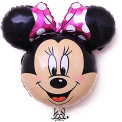 تصویر بادکنک فویلی تم تولد مینی موس 