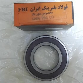 تصویر بلبرینگ2RS C3 6006 FBI پلوس پژو 405 سمند، پرشیا، 206 دور بالا قدیمی 