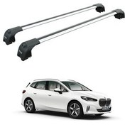 تصویر جعبه بار سقفی BMW 2 ACTIVE TOURER F46 2022 2025 ROOF RACK CARRIER SPACER POST SPACEBAR PAW PRO GREY auto paw 