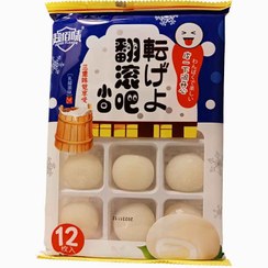 تصویر موچی – کیک برنج ژاپنی – طعم شیر – 12 عددی 