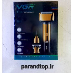 تصویر ماشین اصلاح وی جی آر مدل V-367 با تکنولوژی برش مستقیم و استیل ضد زنگ 