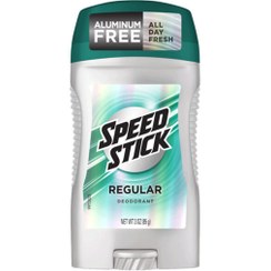 تصویر دئودورانت اسپید استیک Speed Stick Deodorant Regular معمولی 24 ساعته 85گرم 