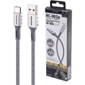 تصویر کابل تایپ سی ریمکس مدل RC-003a طول 1 متر Remax RC-003a USB-C to USB cable 1m