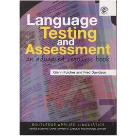 تصویر کتاب لنگوویج تستینگ اند اسسمنت دیویدسون Language Testing and Assessment 
