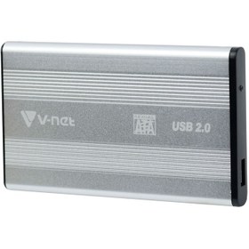 تصویر باکس هارد V-net BET-S254 2.5-inch USB2.0 HDD ا V-net BET-S254 2.5 inch USB 2.0 External HDD Case V-net BET-S254 2.5 inch USB 2.0 External HDD Case