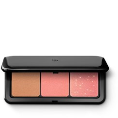 تصویر پالت صورت رژگونه و برانزر کیکو میلانو Multi Finish Trio Blush & Bronzer Palette kiko Milano 