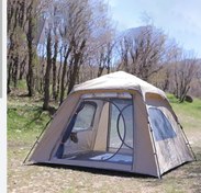 تصویر چادر ۶ تا ۸ نفره اتوماتیک ۶ ضلعی camp chador otomatic