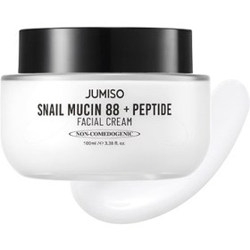 تصویر کرم آبرسان موسین حلزون 88 و پپتید جومیسو حجم 100 میل JUMISO SNAIL MUCIN 95 + PEPTIDE FACIAL ESSENCE