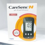 تصویر دستگاه تست قند خون کرسنس مدل N همراه با ۲۵ عدد نوار تست CareSense N Glucose Test Device + 25 Test Strips