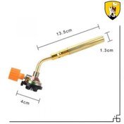 تصویر شعله افکن برنجی 