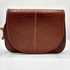 تصویر کیف چرم طبیعی مدل مینی ویدا کد 9143 