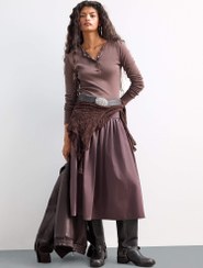 تصویر دامن میدی دفکتو 