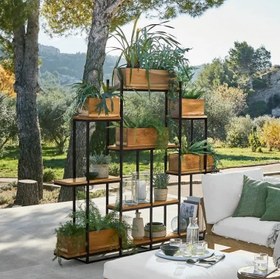 تصویر شلف و استند گل shelf