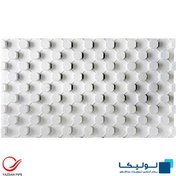 تصویر فوم شانه تخم مرغی گرمایش از کف سایز ۶۲ * ۱۰۵ دانسیته ۲۵ 