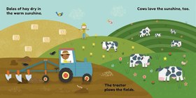 تصویر On the farm wooden toy play set 