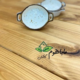 تصویر کاسه دنی هوم گرد دسته دار اورجینال - سفید 