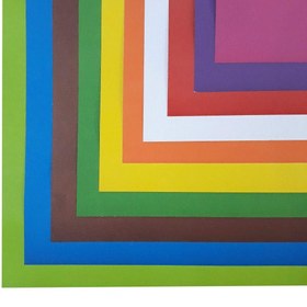 تصویر مقوا رنگی دو رو مات /مقوا پشت شطرنجی- 50*70 