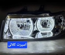 تصویر چراغ جلو سمند اسپرت گلس u 