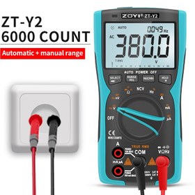 تصویر مولتی متر زویی مدل ZOYI ZT-Y2 MULTIMETER ZOYI ZT-Y2