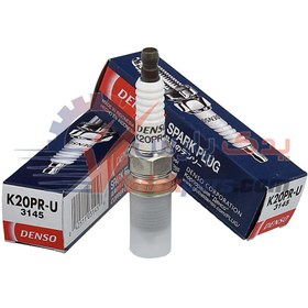 تصویر شمع انژکتور پایه کوتاه دنسو -اندونزی - U-GROVE (بسته۴عددی) Denso 3145 K20PR-U U-Groove Plug