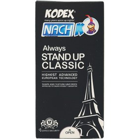 تصویر کاندوم مدل استند آپ کلاسیک کدکس 12 عدد ا Nach Kodex Stand Up Classic Condoms 12pcs Nach Kodex Stand Up Classic Condoms 12pcs