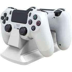 تصویر Sparkfox Dual Charging Station for PS4 - White B