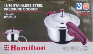 تصویر زودپز ۳لیتر همیلتون Pressure cooker hamilton