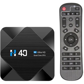 Android 10.0 TV Box 4GB RAM 32GB ROM, Q Plus Android Box H616 Quad-core  WiFi 2.4GHz Support 6K H.265 HD 2.0 Ethernet