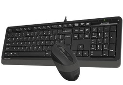 تصویر کیبورد و ماوس باسیم ای فورتک مدل FSTYLER F1010 ا A4TECH FSTYLER F1010 Wired Keyboard and Mouse A4TECH FSTYLER F1010 Wired Keyboard and Mouse