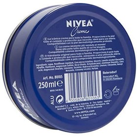 تصویر کرم کاسه ای نیوا (Nivea) حجم 250 میلی‌لیتر مرطوب کننده و آبرسان نیوآ