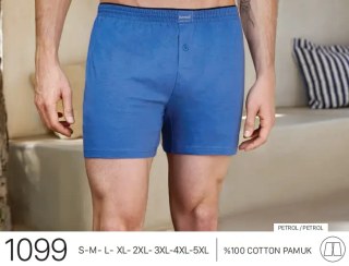 تصویر شورت پادار دکمه دار مردانه براک مدل 1099 